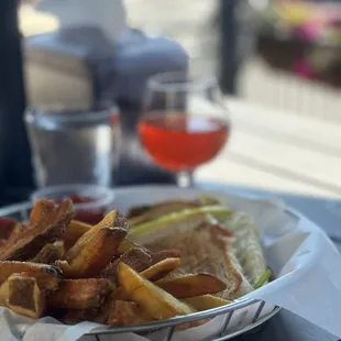 Spartichoke Panini + Cactus Juice sour...OBSESSED!