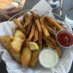 Fish &amp; Frites. My husband loved it!