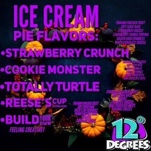 ice cream flavors