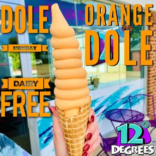 Dole Soft Serve - Vegan, Dairy Free, Kosher, Gluten Free &amp; Low Calorie.