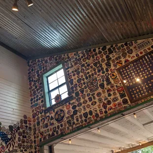 Patches on the wall