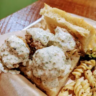 Meatball Sandwich from 12 Pints Pub