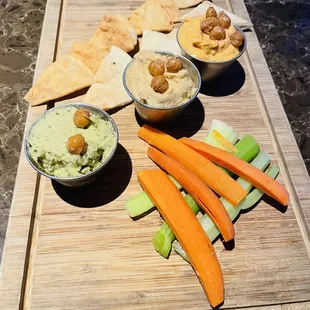 Hummus Trio!