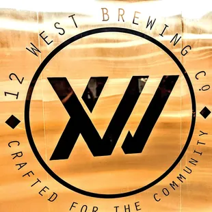 the logo of the brewery