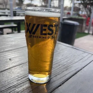 a pint of beer