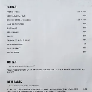 New Menu