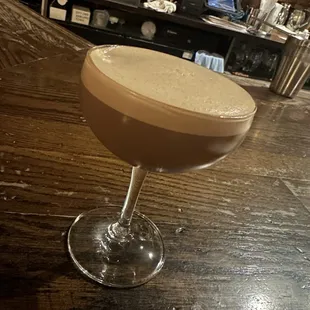 Espresso martini, top model