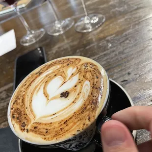 Bourbon Latte