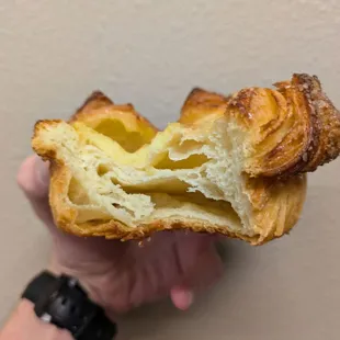 @endoedibles on Instagram 10/21/24  Creme Brulee Croissant
