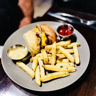 The 1228 Wagyu Burger looked bombbbbb