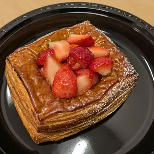 Strawberry and Cream Danish