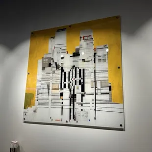 a painting on a wall