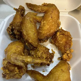 10. Fried Chicken Wingschicken