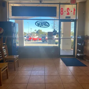 Restaurant siting area
