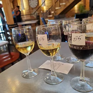 Tasting flight