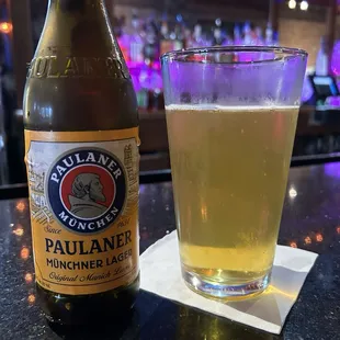 Good selection of beers.