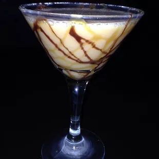 Chocolate caramel martini