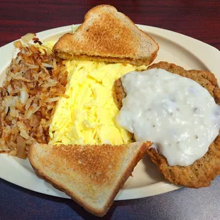 Country Fried Steak Platter