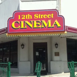 12th street cinema front