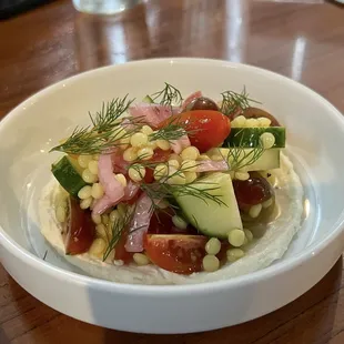 Cucumber and Tomato Salad $11 ~ delicious ~