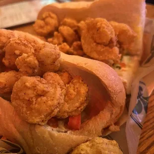 Shrimp Po Boy- bomb!