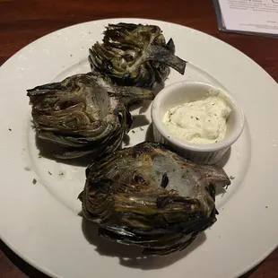 Grilled Artichokes