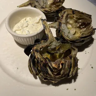 Grilled Artichokes