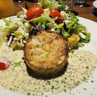 Crab Cake Salad