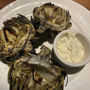 Grilled Artichokes