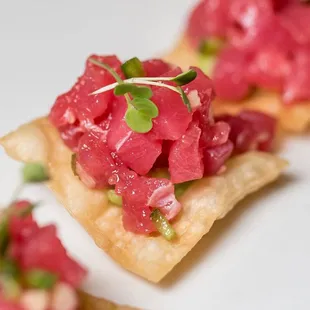 LOVED their tuna tartare! @NOMTASTICFOODS