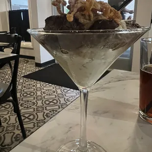 Steak bites and mashed potatoes