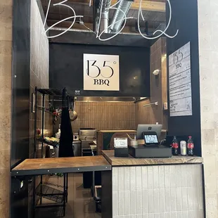 a view of the kitchen from the outside