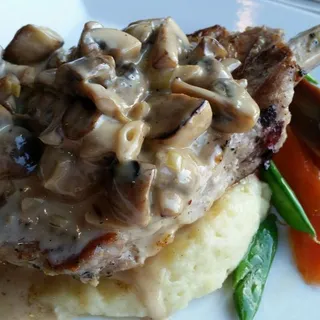 Marsala Mushroom Pork Chop