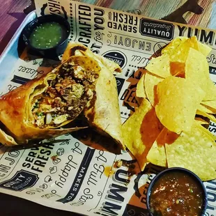 Secret menu item.... Street Taco Burrito.
