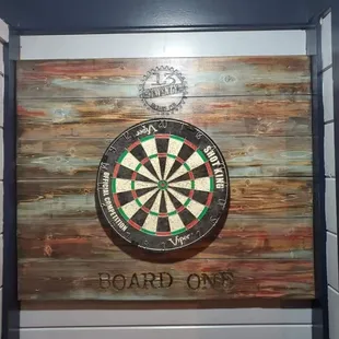 One of our dart boards.