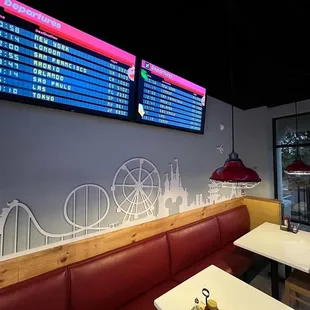 sushi and sashimi, interior