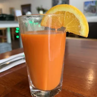 Carrot juice!