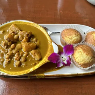 Curry Chana and Potato