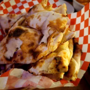 We ordered 2 naan