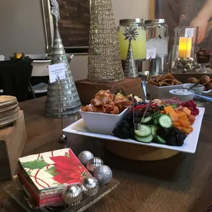 Holiday party catered and styled by Bleu &amp; Fig. #madeat1400foodlab