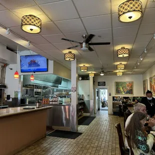 Main dining area