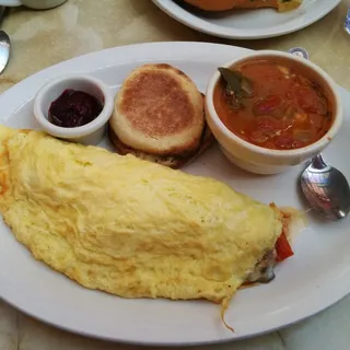 Cajun Omelette