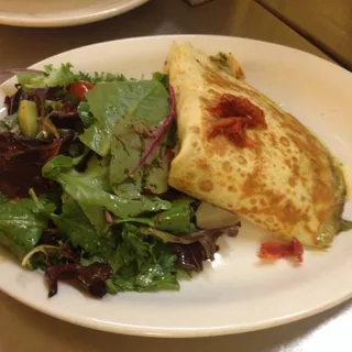 Chicken Pesto Crepe