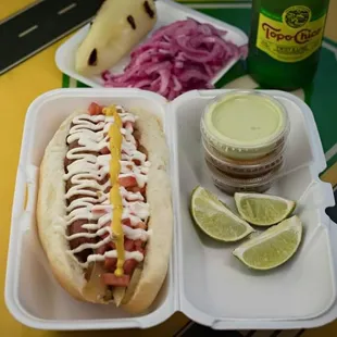 Carne Asada Hot Dog