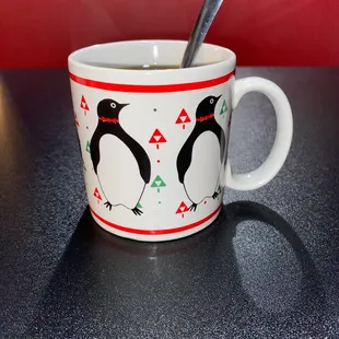 Penguin coffee mug