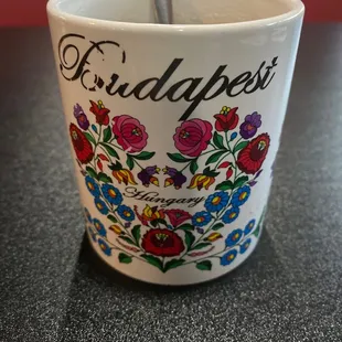 Budapest coffee mug