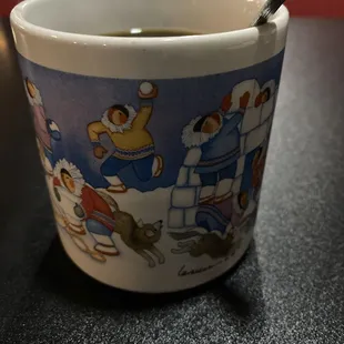 Eskimo coffee mug