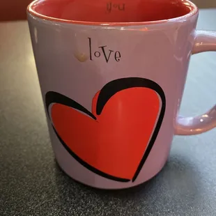 Love coffee mug