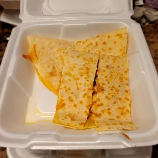 Chicken quesadilla