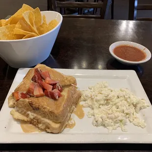 Tres Leches French toast with egg whites.    3/14/21